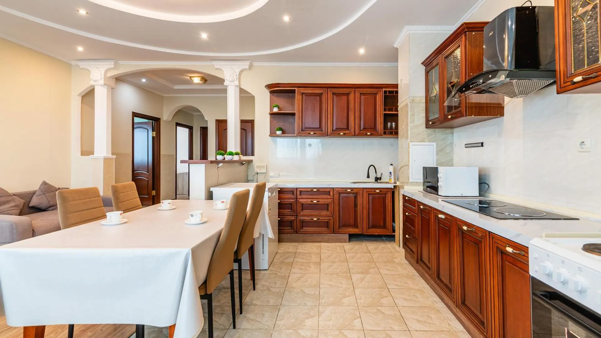 Просторная 3-Х Комнатная Квартира В Стиле Минимализм Almaty Apartment